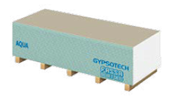 Cartongesso antiumidità Gypsotech tipo DH2